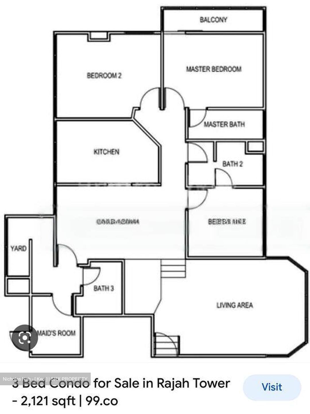 Rajah Tower (D12), Apartment #469841581